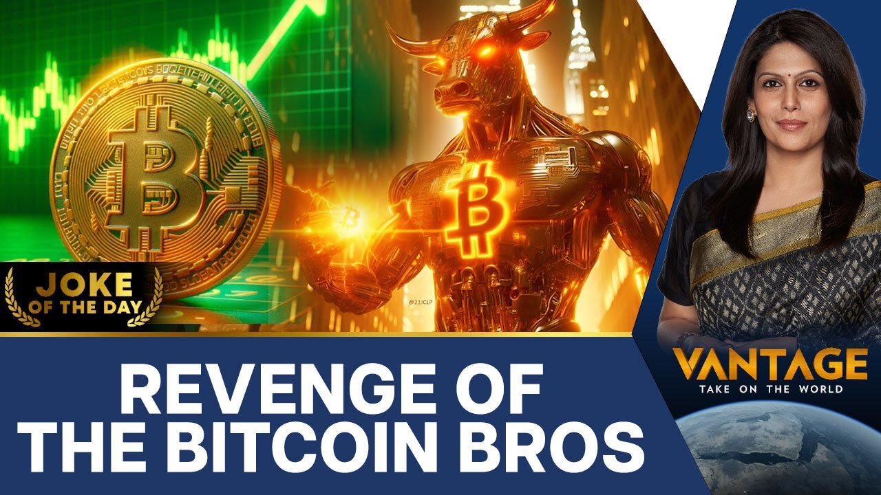 Bitcoin Memes Take Over the Internet as it Tops $100,000 | Vantage with Palki Sharma