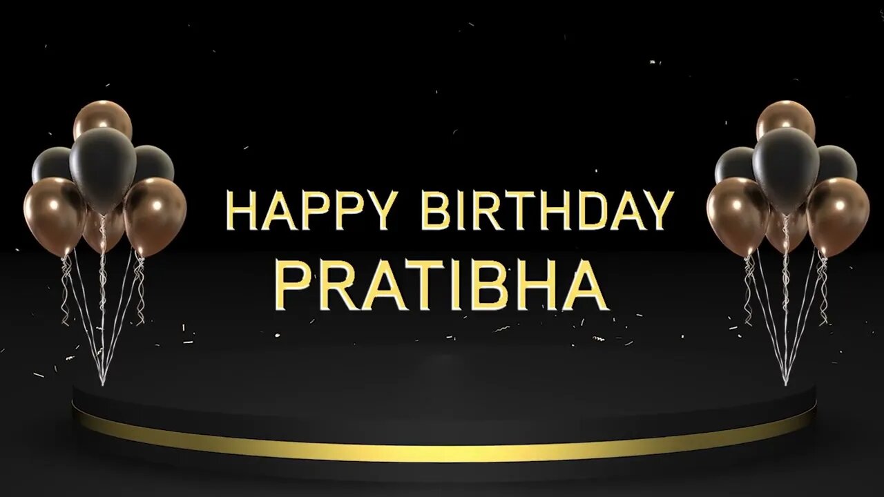 Wish you a very Happy Birthday Pratibha