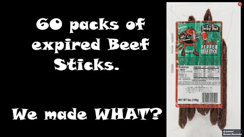 You wont BELIEVE what we did with these jerky sticks.