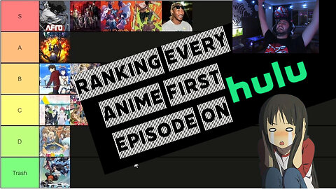 Anime Tier List! (Part 2)