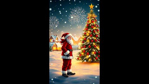 Dancing santa claus