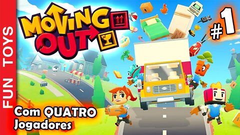 MOVING OUT #1 - Um jogo de mudança com uns funcionários BEM ATRAPALHADOS! Muita confusão e diversão!