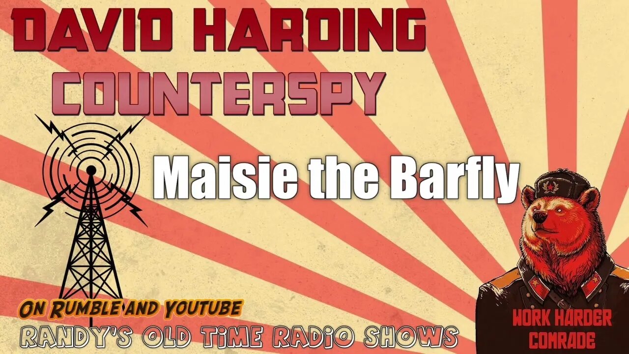 David Harding, Counterspy Maisie the Barfly