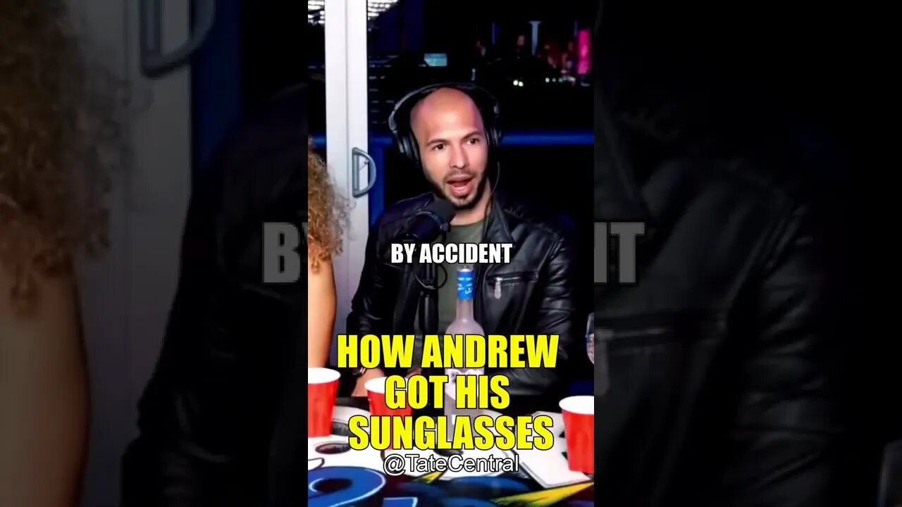 Interesting Story On How Andrew Tate Found His SUNGLASSES #andrewtate #cobratate