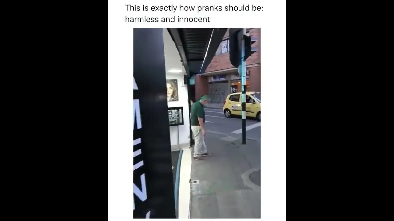 Invisible prank Innocent