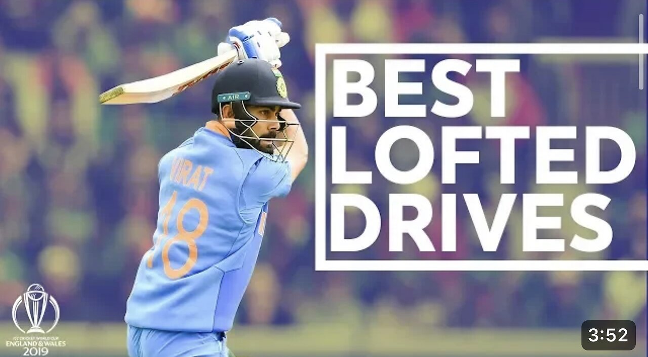 Best lofted drives in icc 2019 world cup