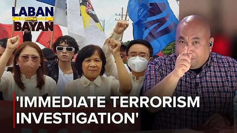 Ka Eric, nanawagan ng immediate terrorism investigation para sa mga makakaliwang kongresista