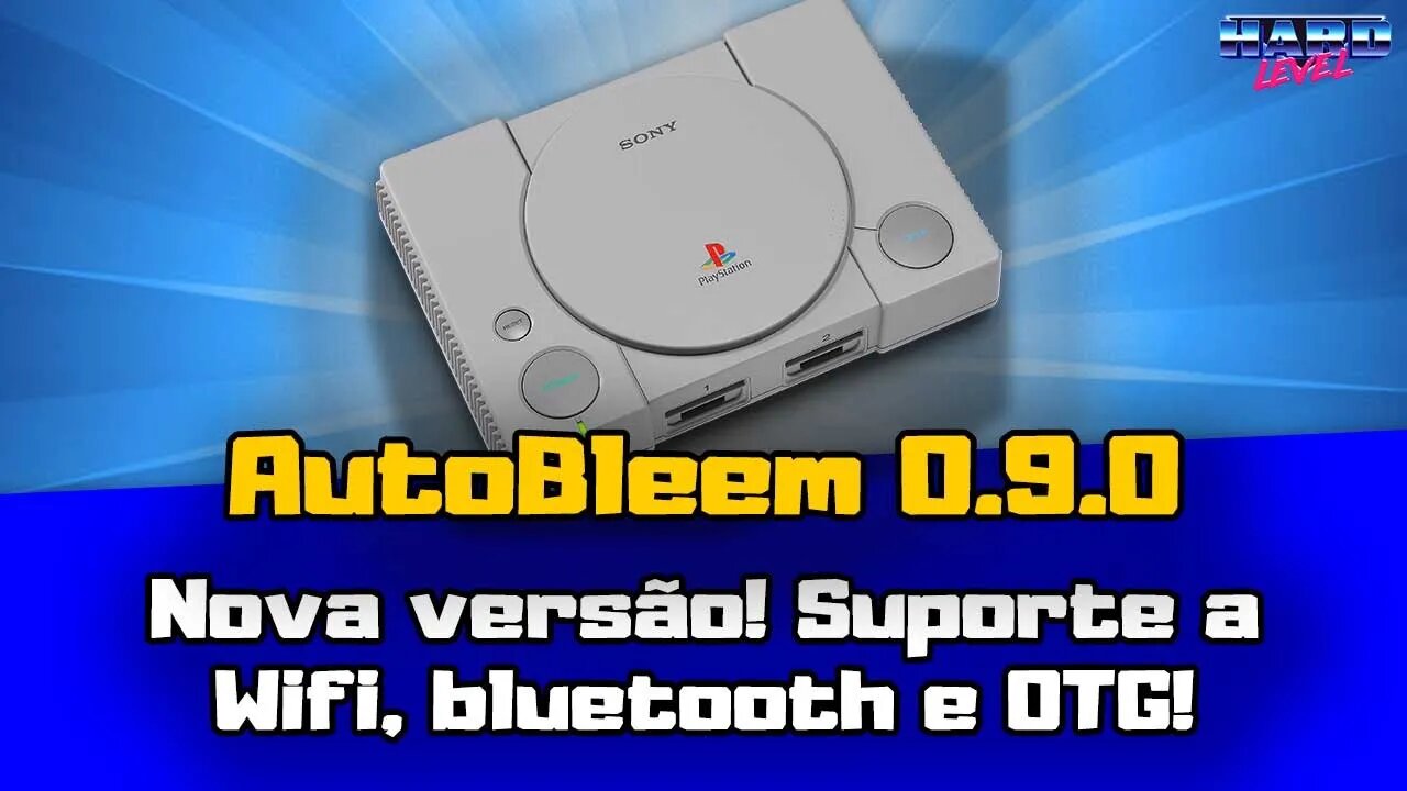 PS1 Classic - Autobleem 0.9.0! Nova versão agora com suporte a OTG, Wifi e Bluetooth!