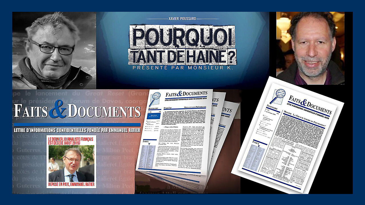 FAITS & DOCUMENTS / Les derniers vrais journalistes de la politique en France (Hd 1080) Voir descriptif