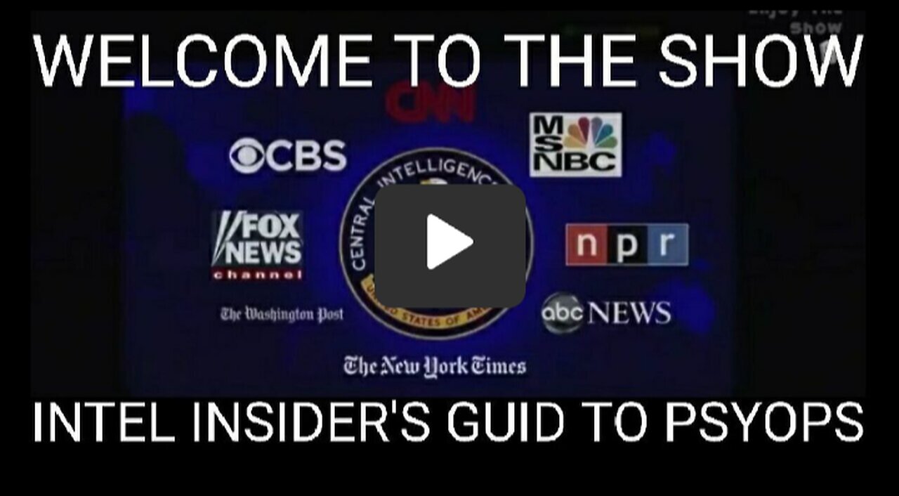 Tore Says: 5th Gen. Warfare Psyops and You. An Insiders Briefing. Enjoy the Show. Directors Cut