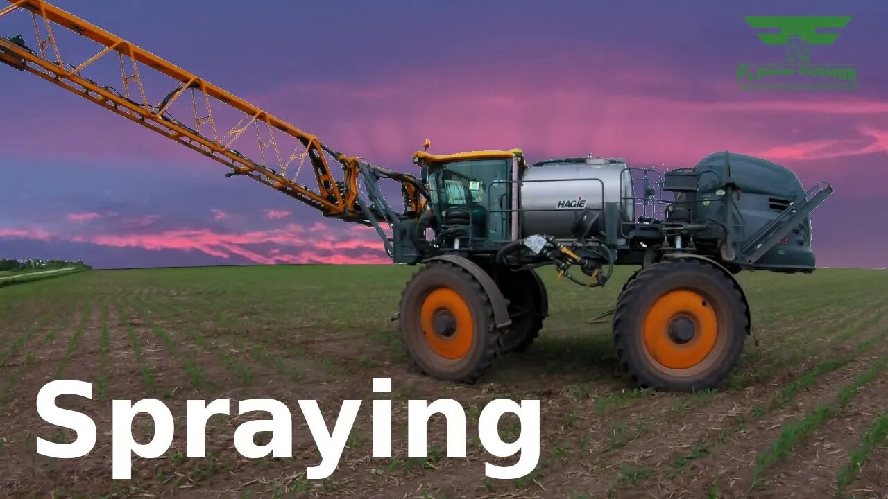 Farming Flashback: Spraying Post-Emerge with a Hagie