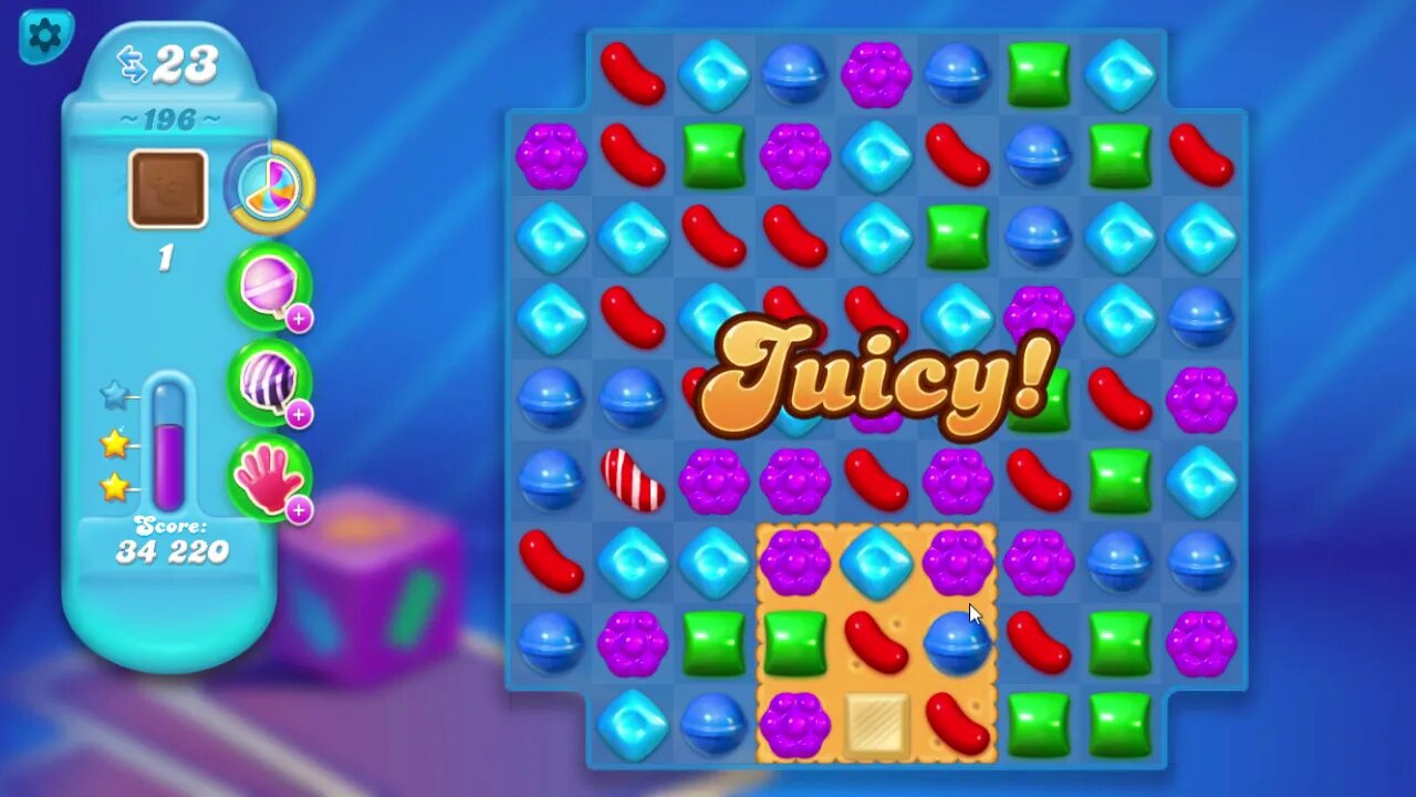Candy Crush Soda Saga Level 196