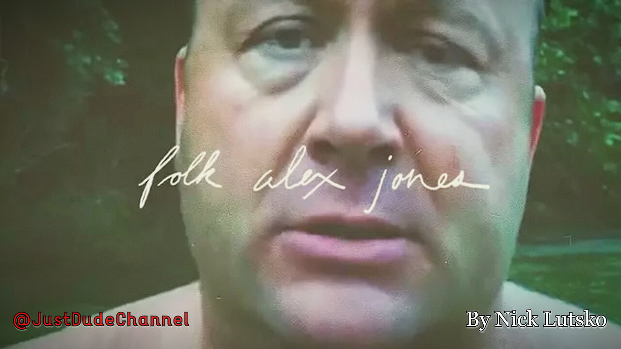 Alex Jones Rants As An Indie Folk Song