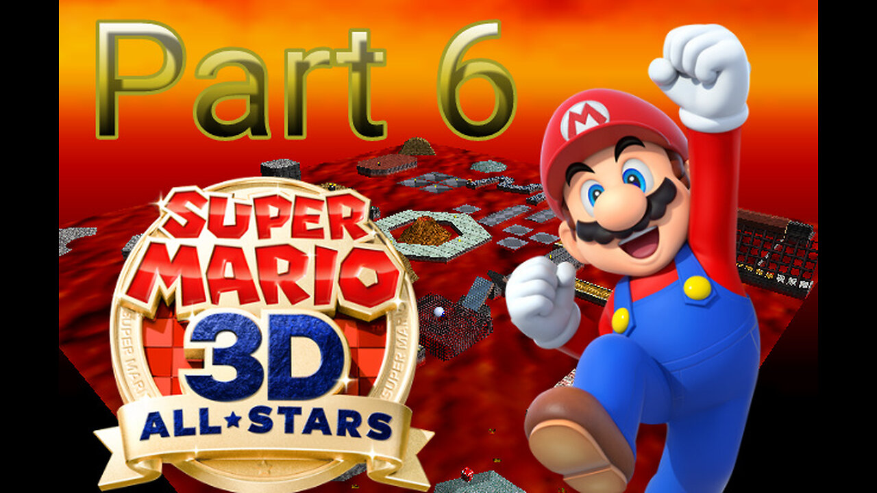 Super Mario 64 Walkthrough Part 6 - Lethal Lava Land 100%