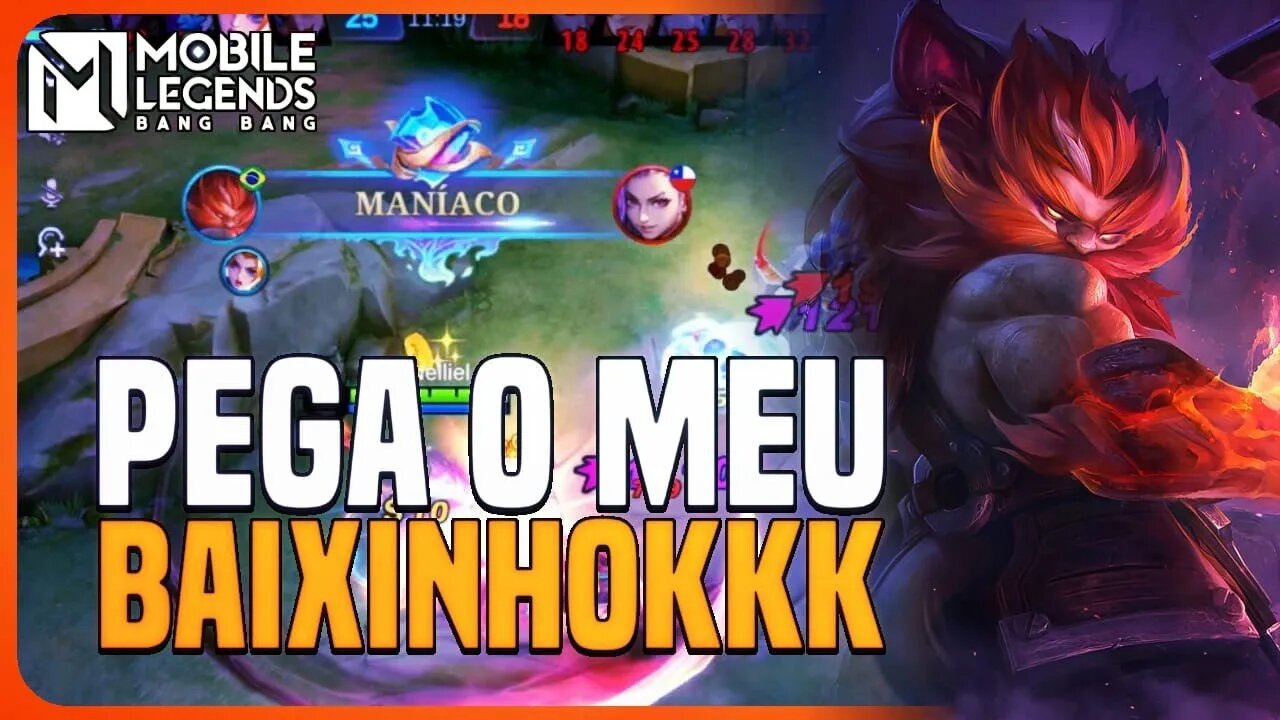 É IMPOSSÍVEL PARAR ESSE ANÃO NO FINAL DO JOGO KKKKKKKKKKKKKKK | AULUS | MLBB