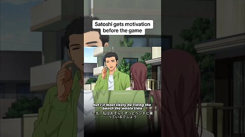 Satoshi gets motivation before the game 🙂 #anime #kurokonobasket #fyp