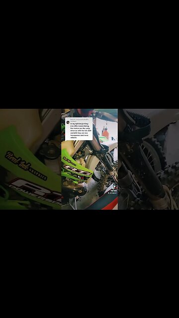 KDX vs KX 250 for offroad riding!