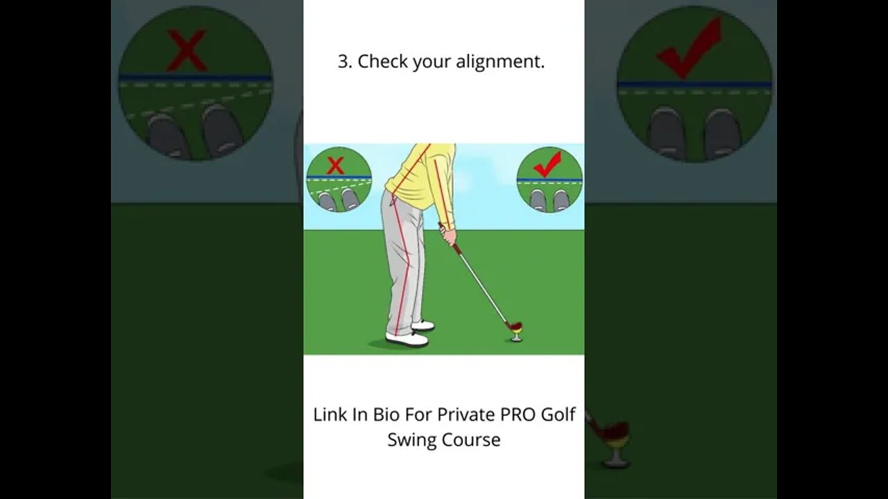 How To Master Your Golf Swing In 4 Easy Steps ( Golf Swing Tutorial ) #shorts