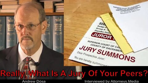 Really, What Is A Jury Of Your Peers?