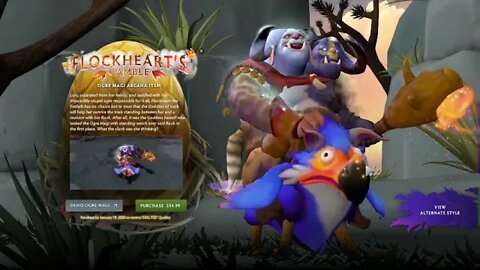 Dota 2 Ogre Mage arcana frostivus giveaway!!