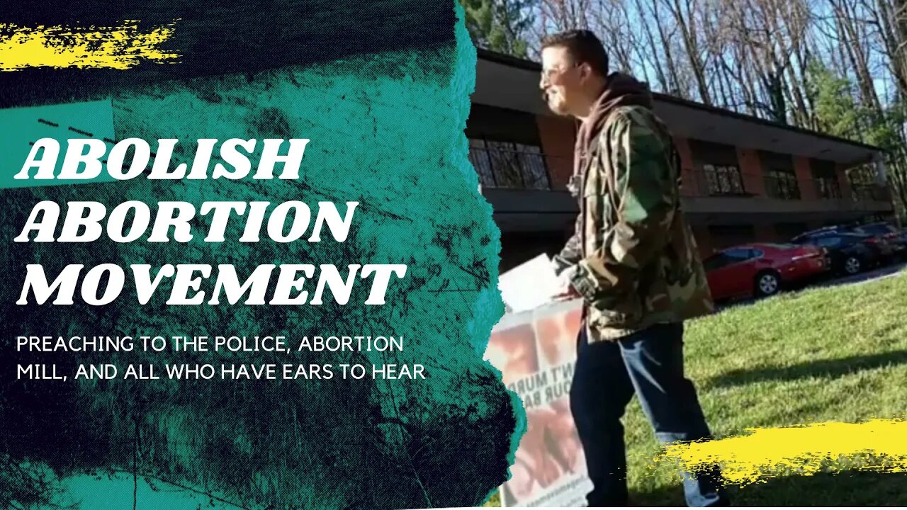 PREACHING TO THE POLICE AT ABORTION MILL (03/27/2021)