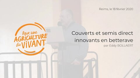 Couverts et semis direct innovants en betterave