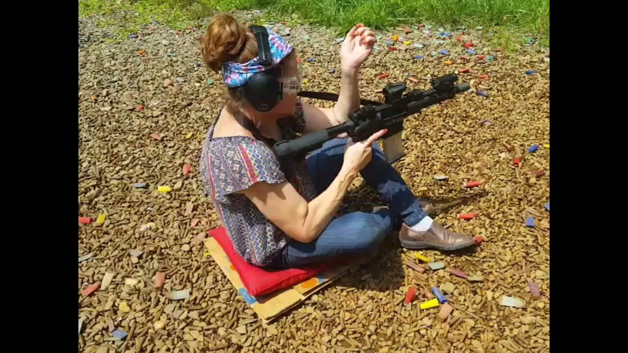 AR-15 Sitting Position Training