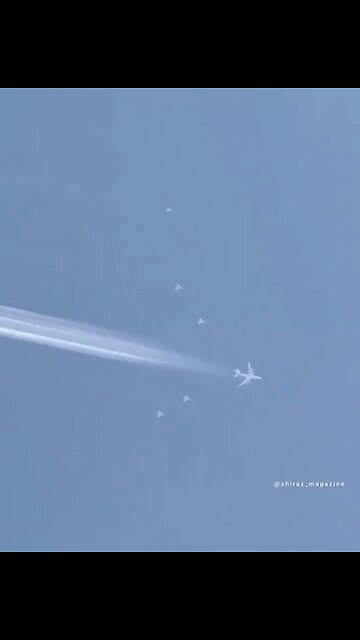 No chemtrails over Iranian sky