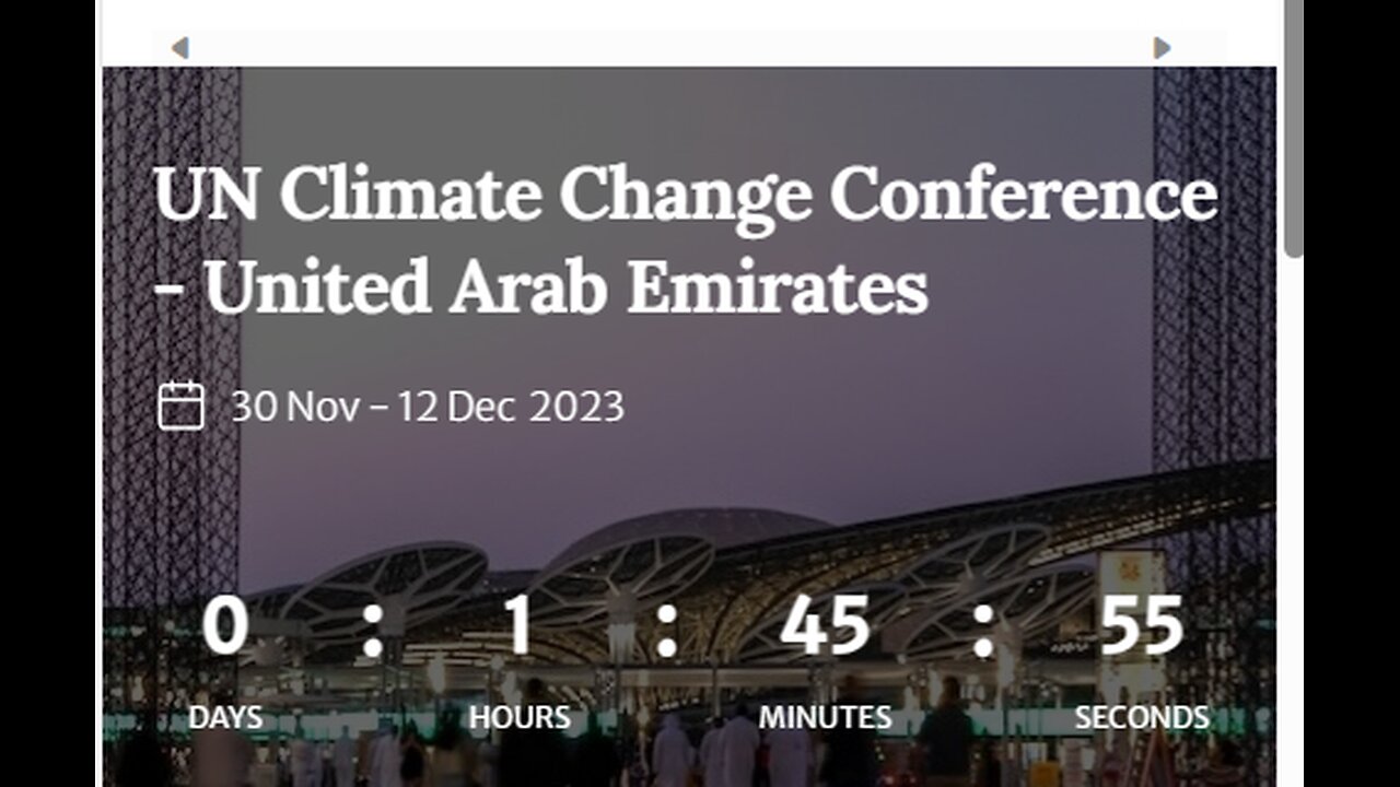 COP28 UN ENVIRONMENTAL SHALLOW SHOW HOSTED BY UAE IN DUBAI - ATTENDED BY OIL LEADERS