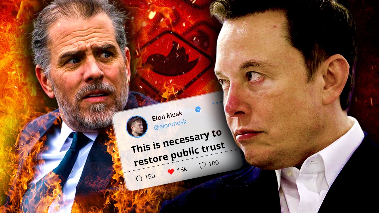 Elon Musk To EXPOSE Twitter's Hunter Biden COVER UP!!!