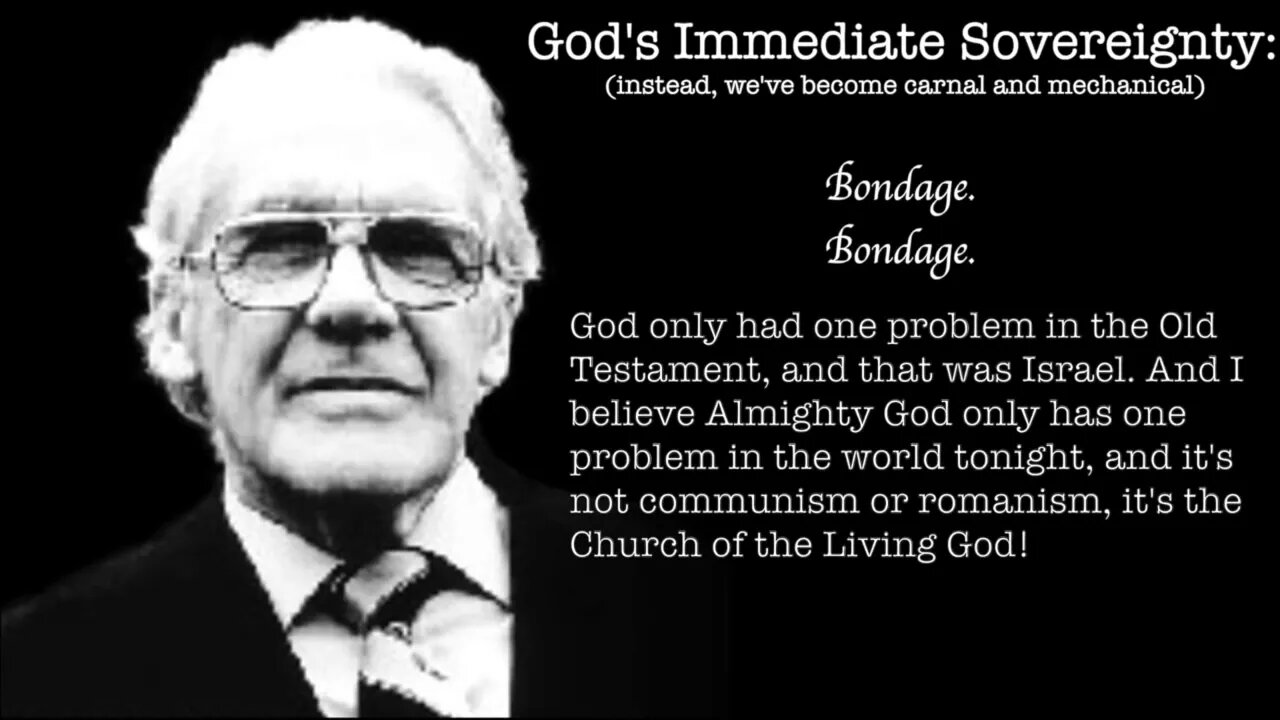 (Compilation) The Arena of God's Immediate Sovereignty by Leonard Ravenhill