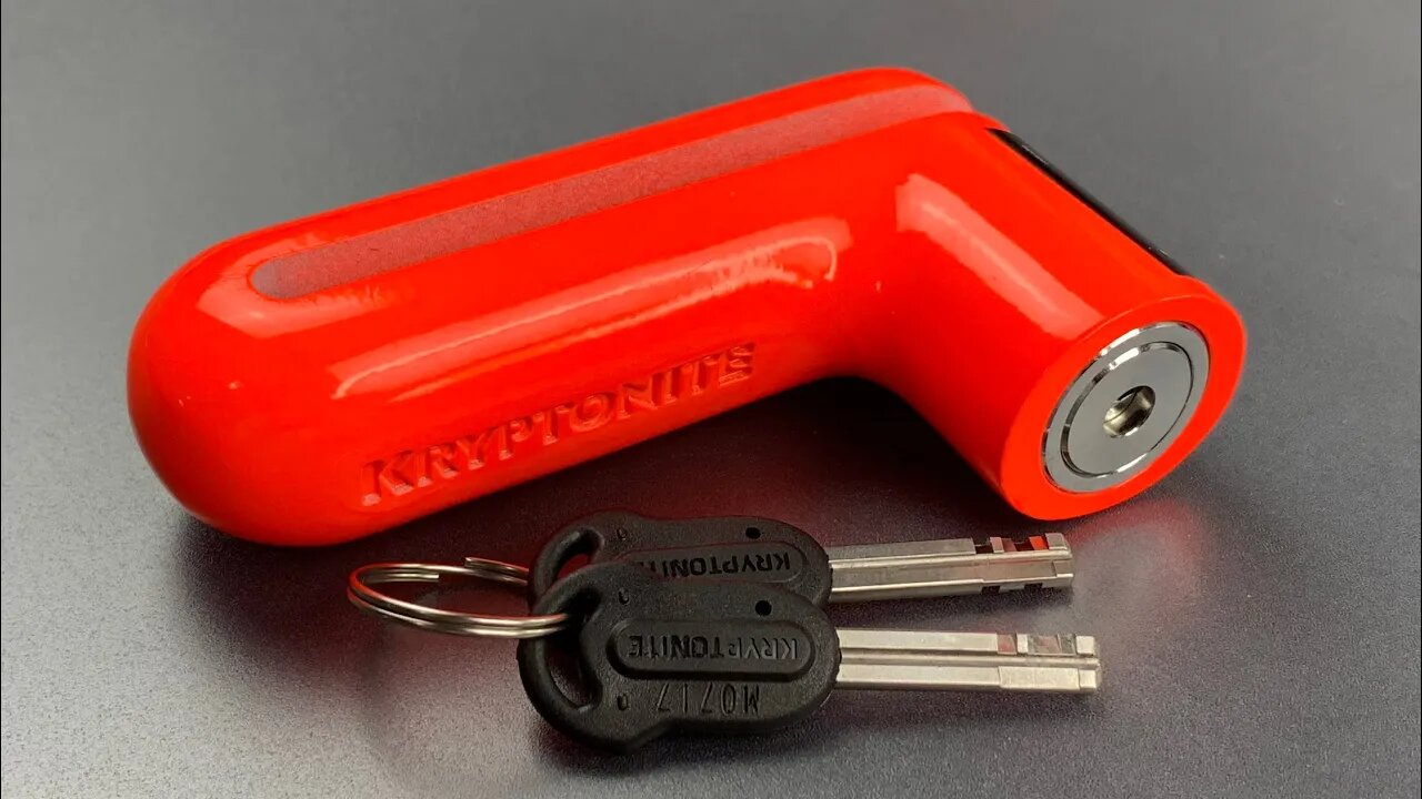 [858] Kryptonite “Kryptolok 10-S” Disc Brake Lock Picked