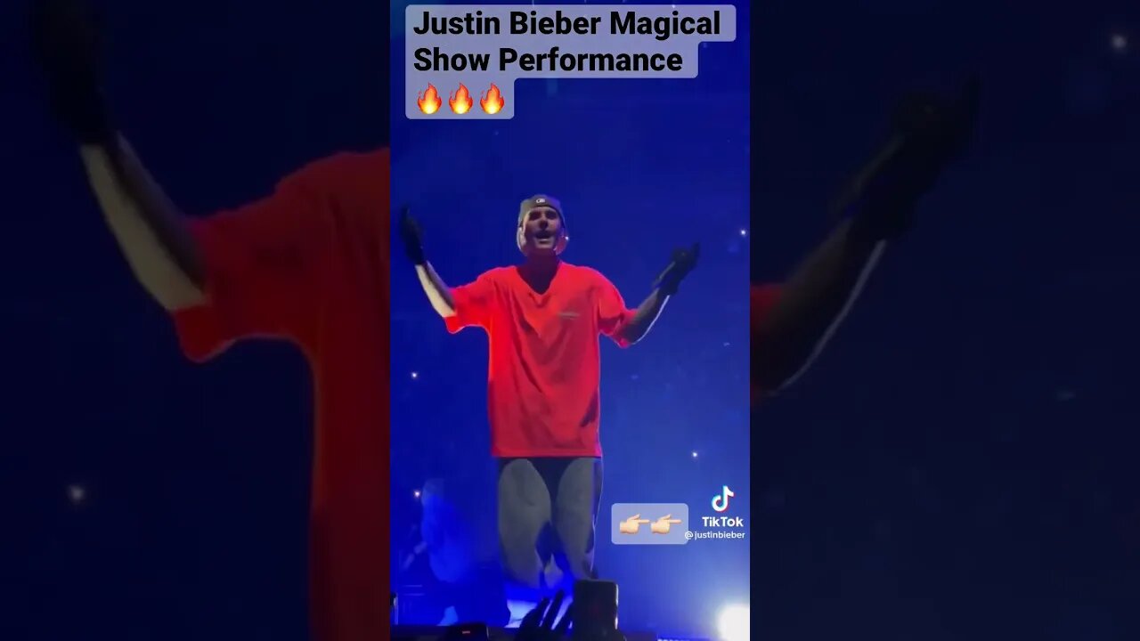 Justin Bieber Magical Show Performance 🔥🔥🔥#shorts - @justinbieber on TikTok