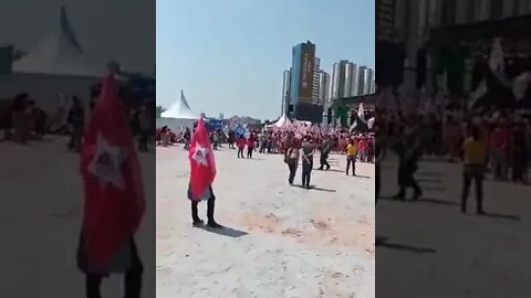 Comício do Lula flopado em Taboão da Serra