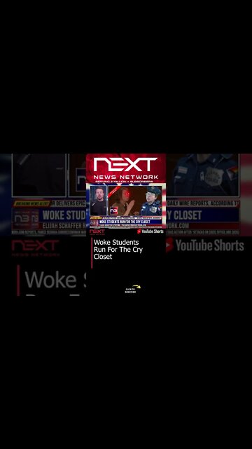 Woke Students Run For The Cry Closet #shorts