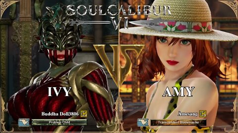 Ivy (Buddha Doll3806) VS Amy (Âmesang) (SoulCalibur™ VI: Online)