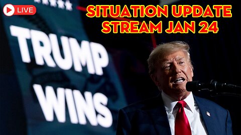 Situation Update Stream Jan 24 ~ SG Anon > Derek Johnson > Charlie Ward ~ The Ongoing Collapse