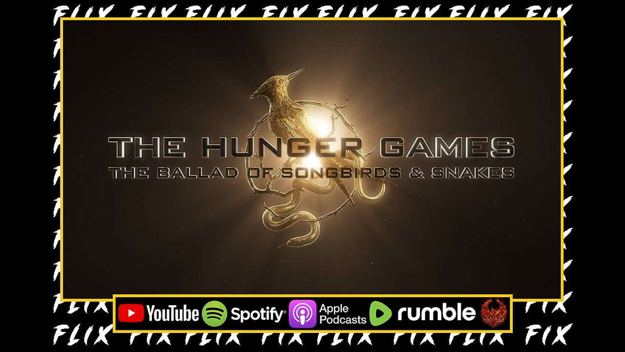 THE HUNGER GAMES: THE BALLAD OF SONGBIRDS & SNAKES (2023) Trailer Reaction : FLIX FIX