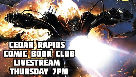 Cedar Rapids Comic Book Club Stream 5-21-2020