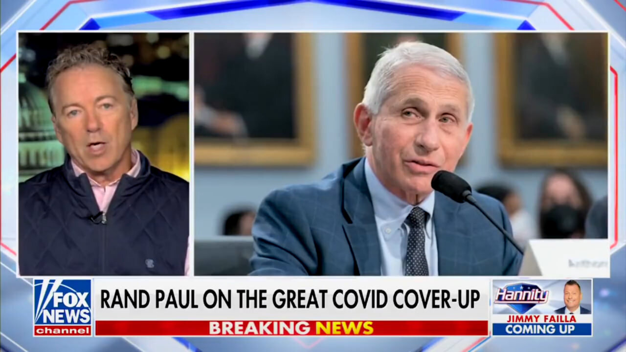 Sen. Rand Paul Targets Fauci On Primetime TV, Says He Belongs in Jail ‘Without Question’