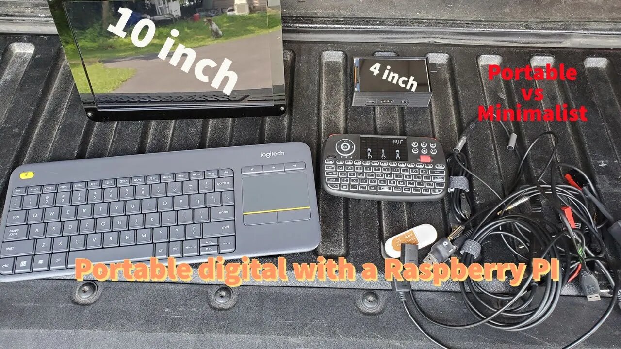 Portable digital with the Raspberry PI (Tailgate Talk)