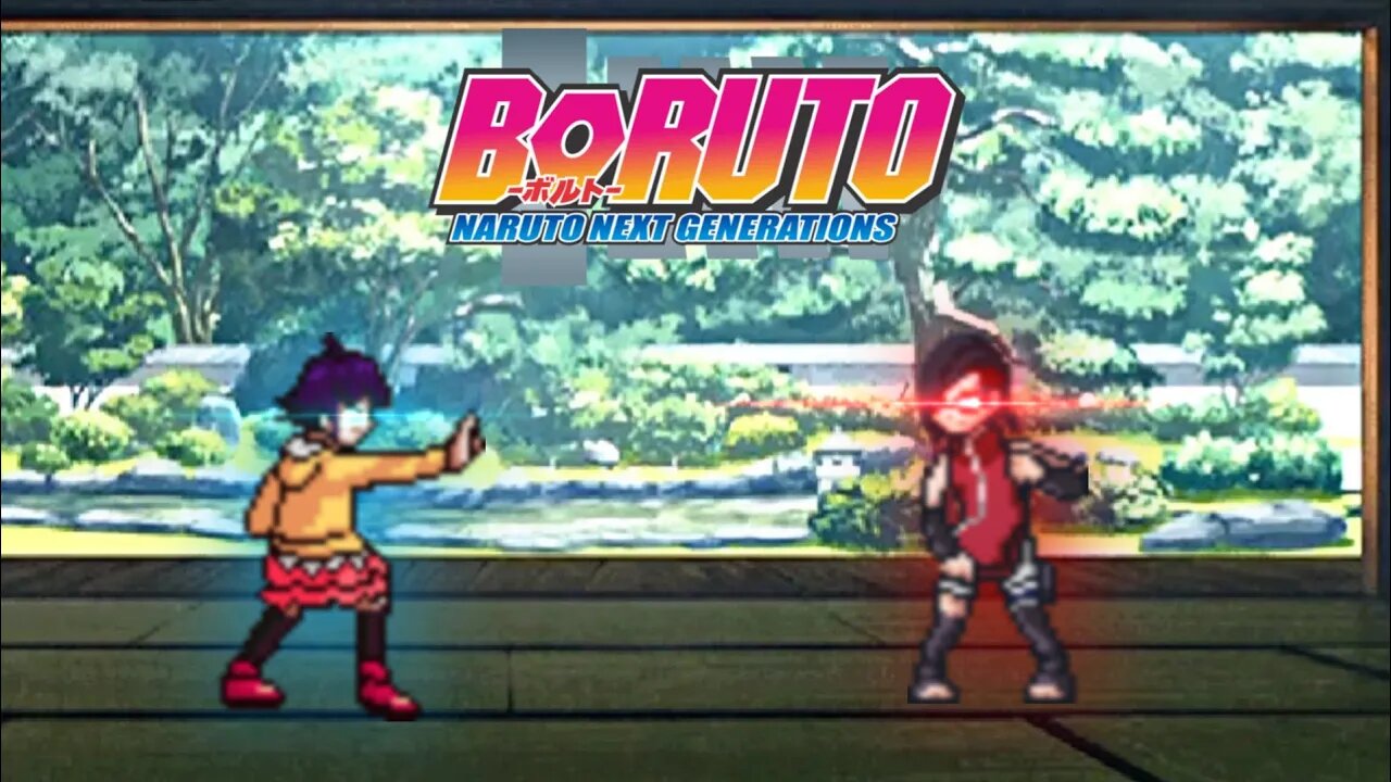 Himawari VS Sarada - Boruto: Naruto Next Generations | Mugen
