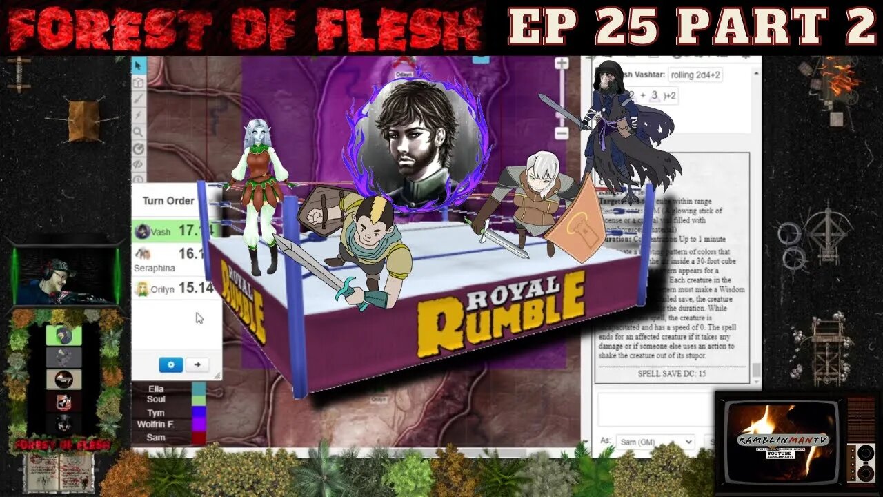 Forest of Flesh Episode 25 (Part 2) | A-Team Battle Royale | DnD5e