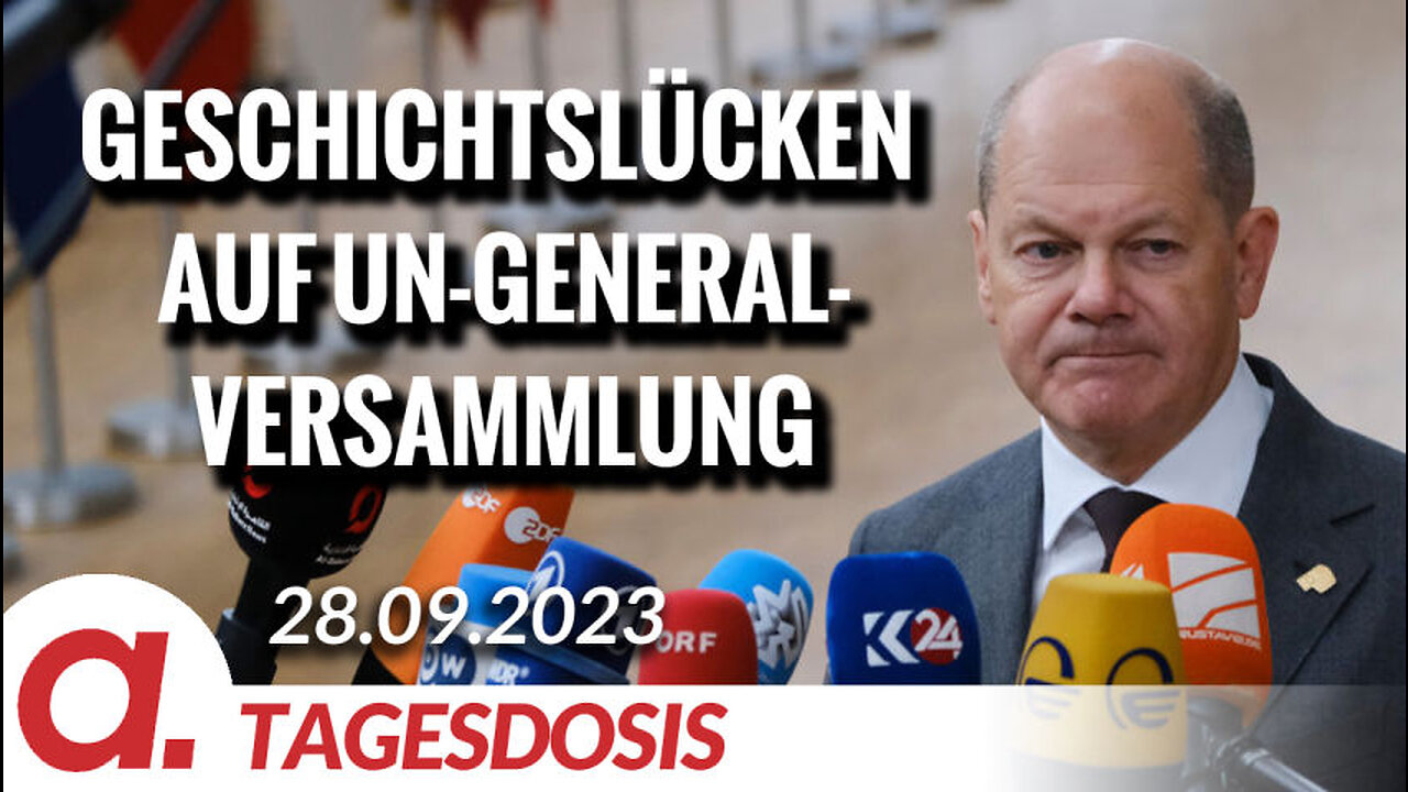 Verhängnisvolle Geschichtslücken auf der UN-Generalversammlung | Von Wolfgang Effenberger