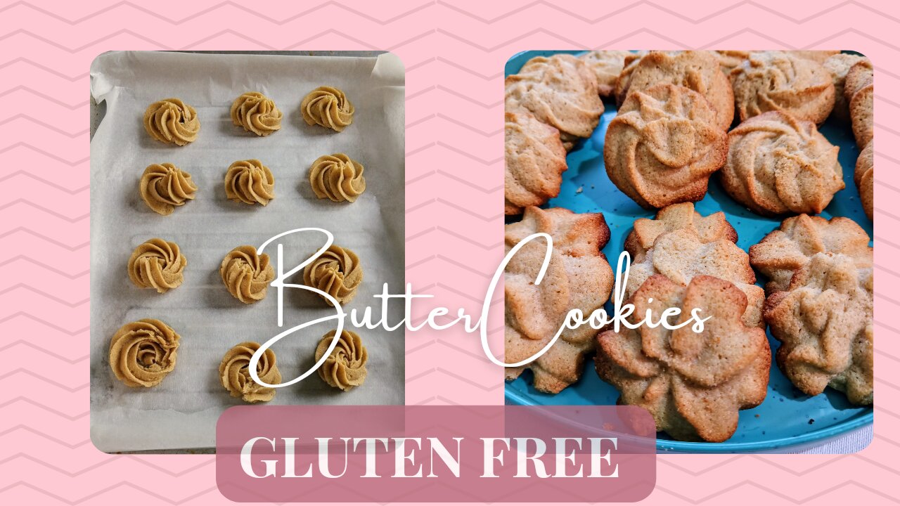 Gluten free Butter Cookies ( with Almond Flavor)