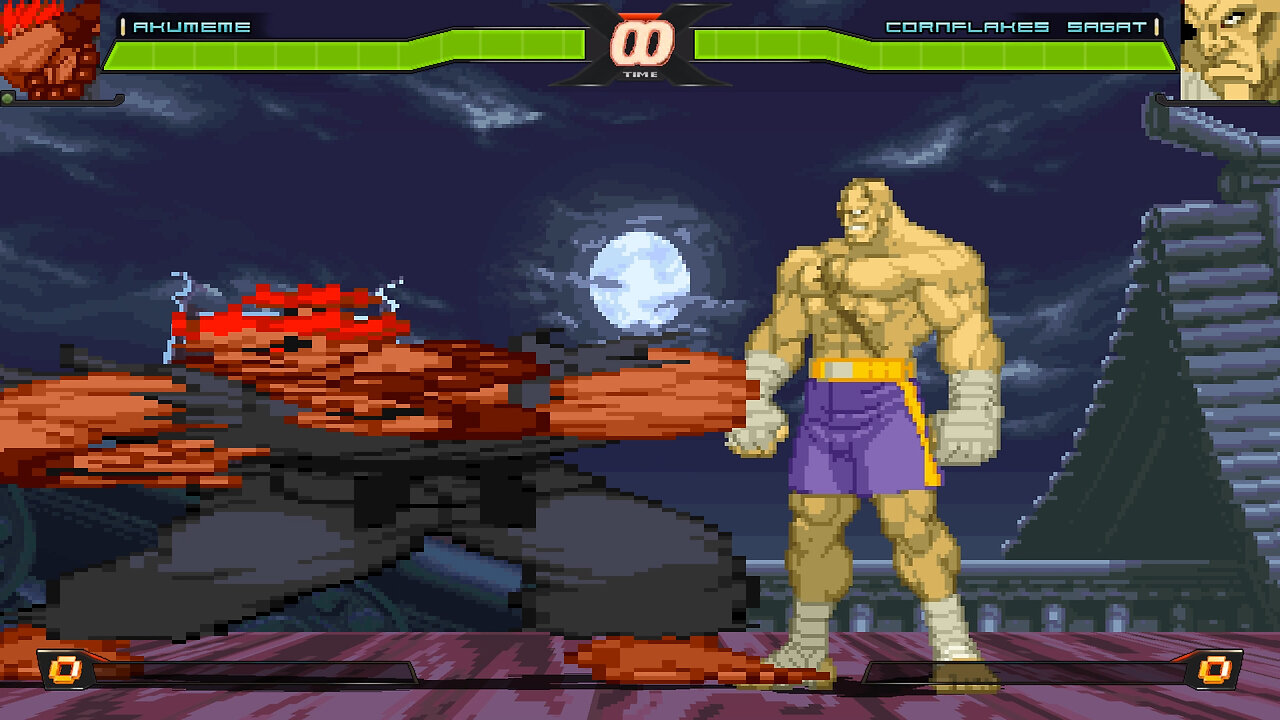 MUGEN - Akumeme vs. Cornflakes Sagat - Download