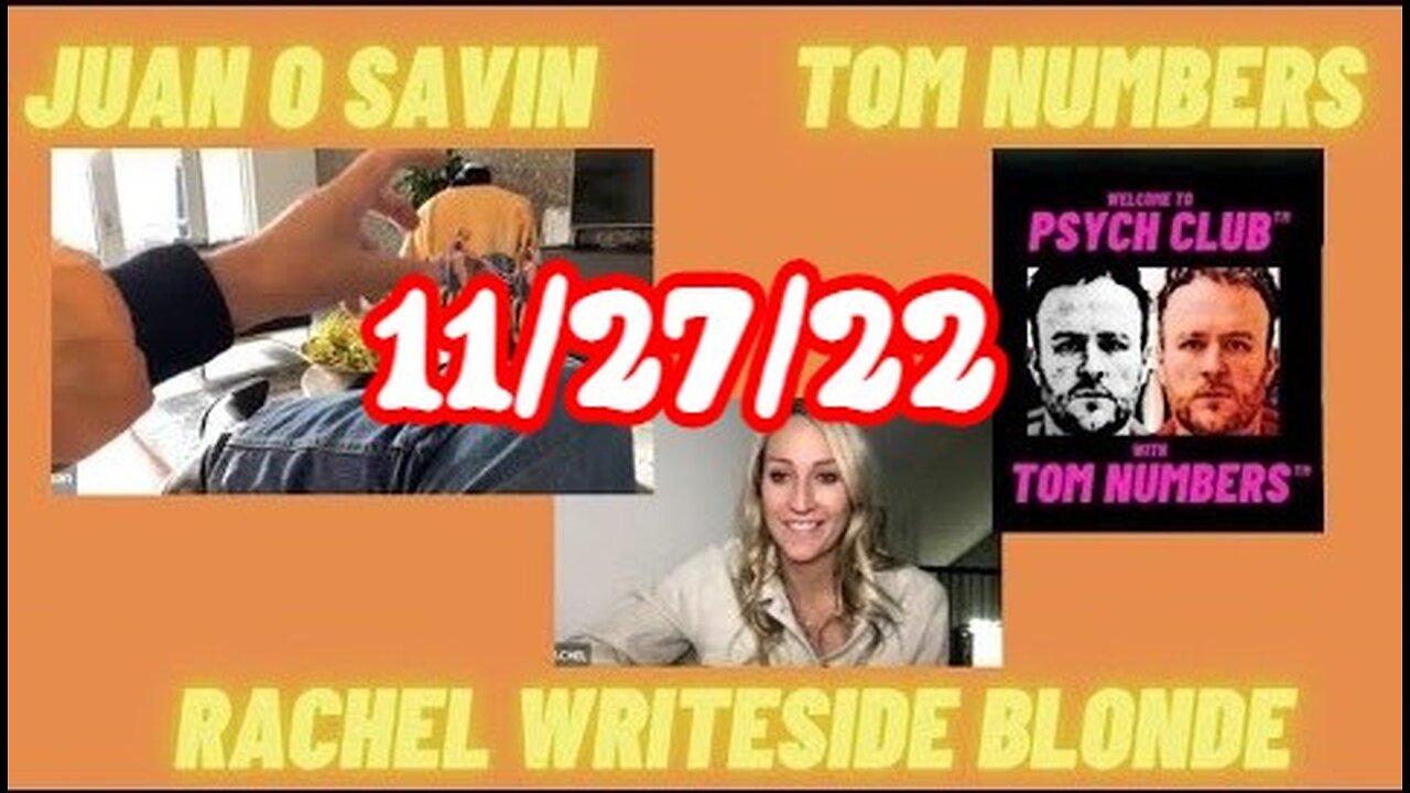 Juan O' Savin & Tom Numbers & WriteSide Blonde 11/27/22