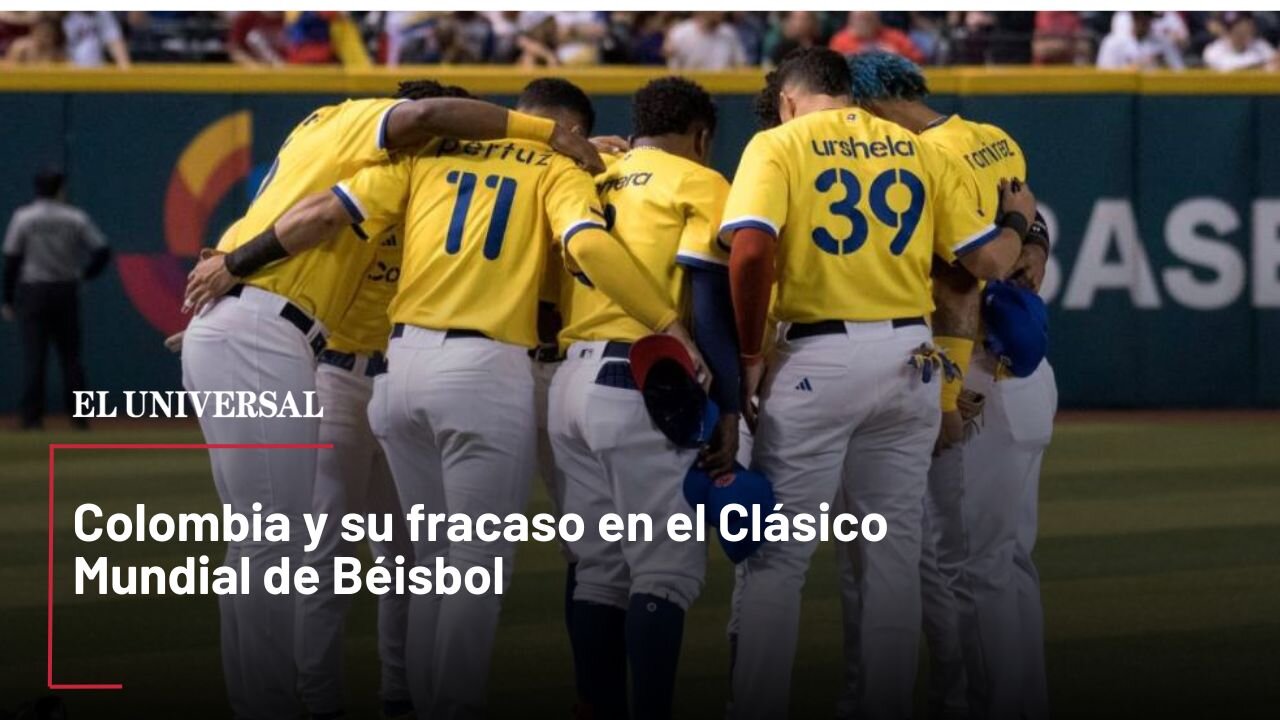 Colombia y su fracaso en el Clásico Mundial de Béisbol