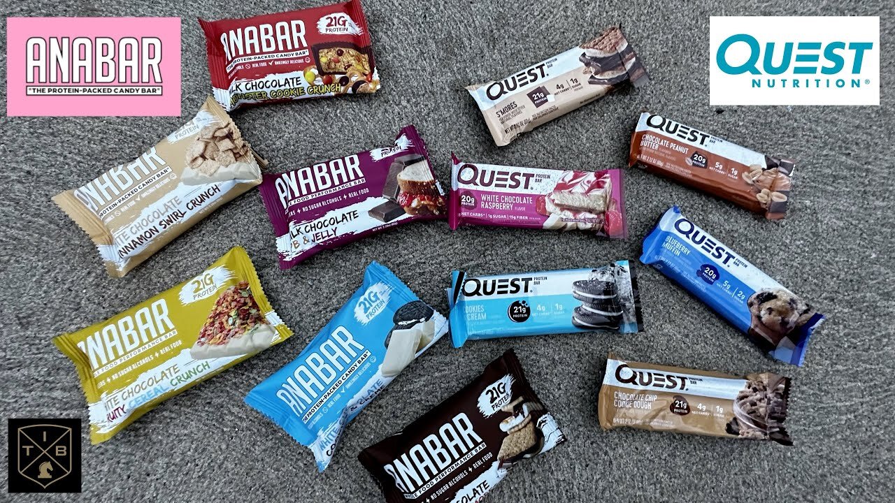 Ana bar vs Quest Protein Bars Taste Test