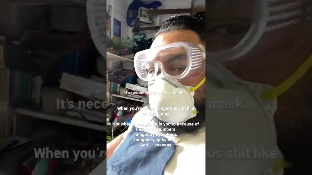 Why I wear a face mask